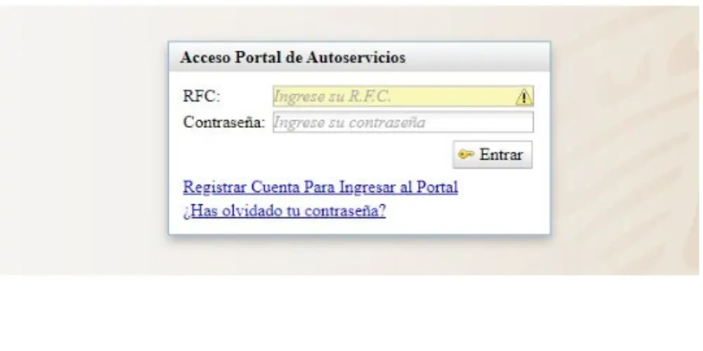 Mi Portal Autoservicios SEP